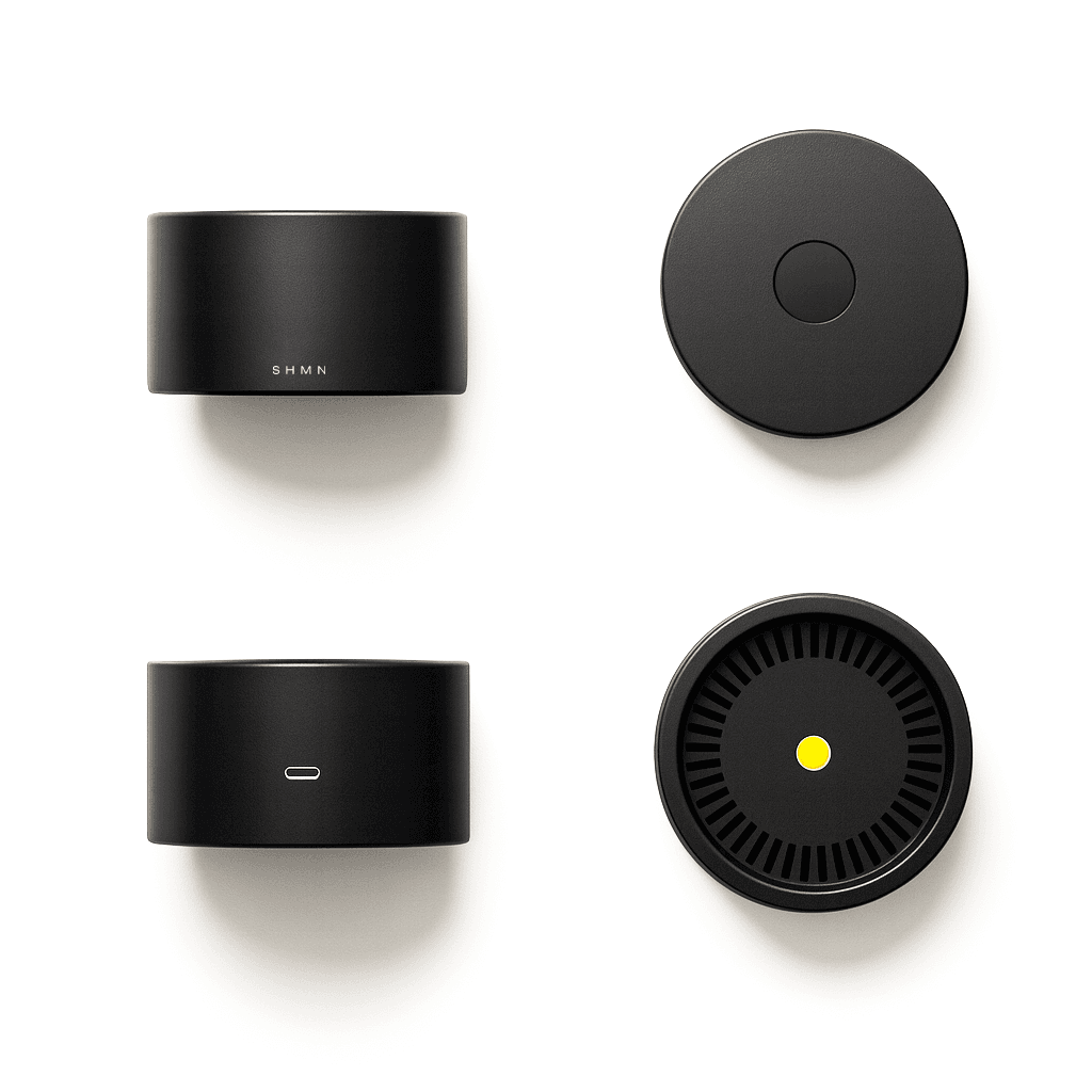 Three SHMN Pandora jars with different biotopes